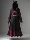 Women's Halloween Exaggerated Design Cape Dress a46f