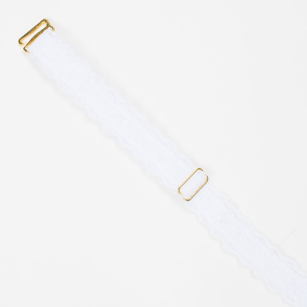 Havana White Lace 1 Inch Straps