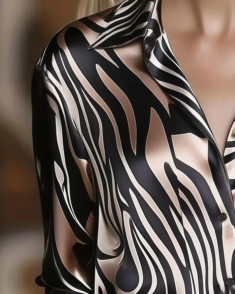 Fashionable and elegant shirt with patterns