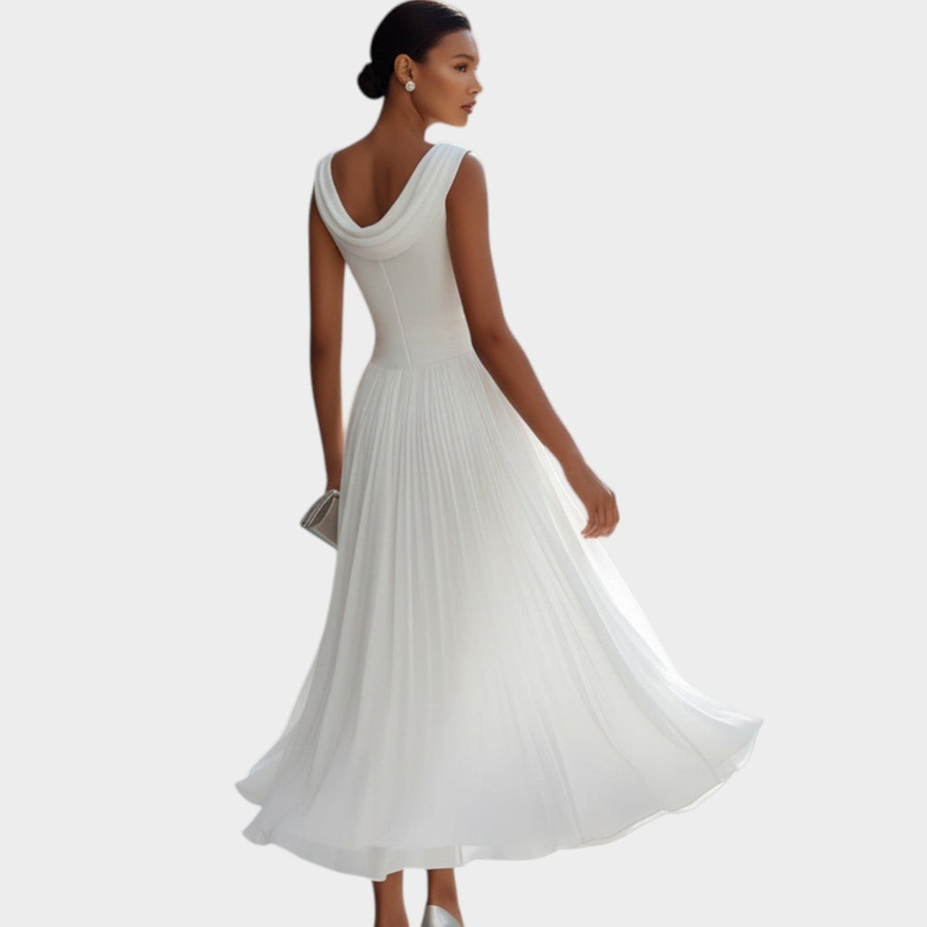 Elegant Flowing Midi Dress