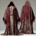 Men's Halloween themed hooded cape c3ef