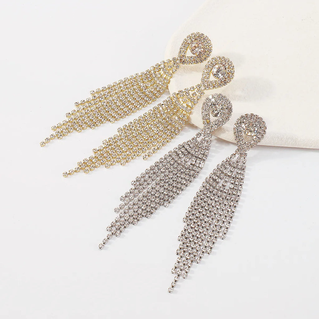Evening Rhinestone Earrings