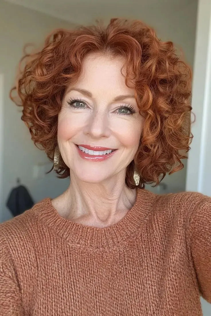 Hot Sale Curly Hair Toppers for Women with Thinning Hair-Cover Grays, Boost Volume