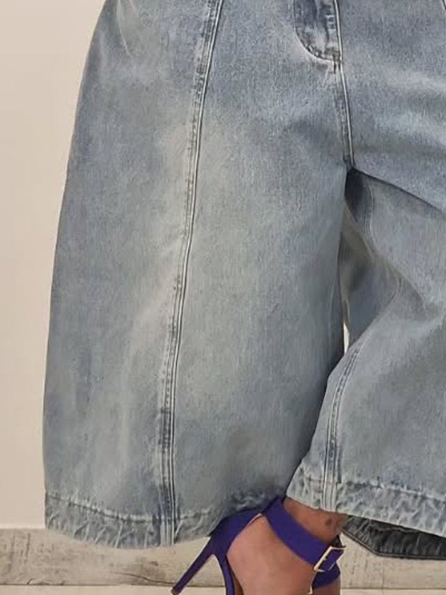 Denim Loosen Casual Jeans