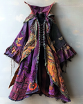 Halloween Cosplay Halloween Wizard Cape Coat c2ed
