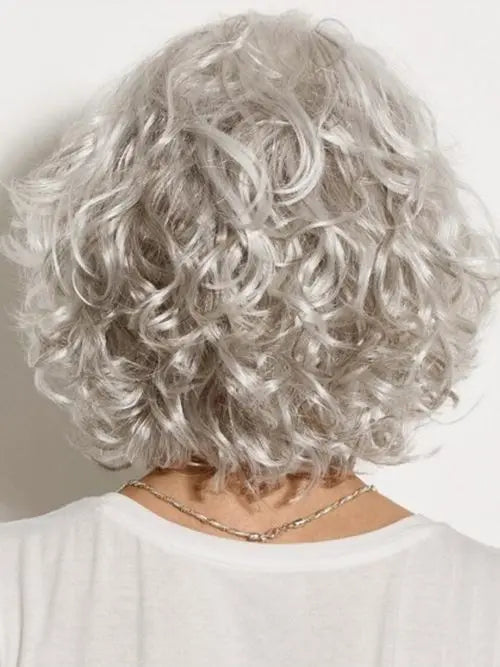 Hot Sale Curly Hair Toppers for Women with Thinning Hair-Cover Grays, Boost Volume