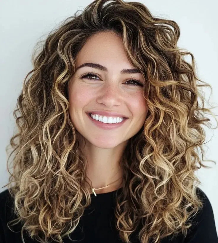 Hot Sale Curly Hair Toppers for Women with Thinning Hair-Cover Grays, Boost Volume