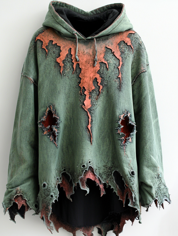 Men's autumn and winter Halloween theme fashion hooded sweatshirt fda3