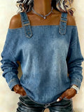 New Arrivals🔥 Women's Sleeveless Denim Shirt