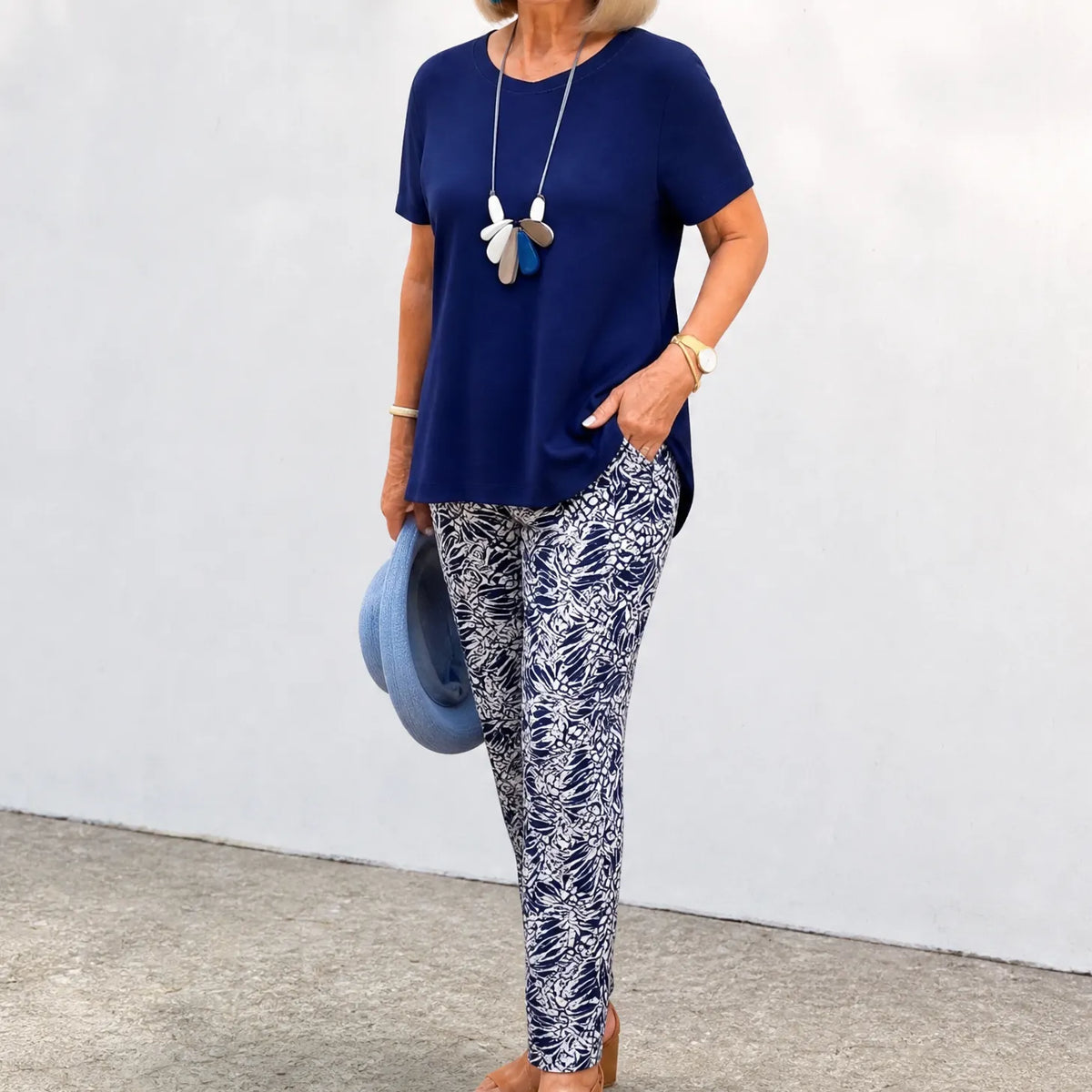 Helen – Women's Effortless Coastal Two-Piece Set