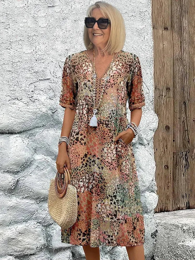 Hilary™ - Lively Midi Dress