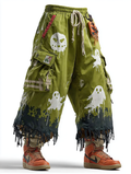 Men's autumn and winter Halloween theme fashion pants b6a2