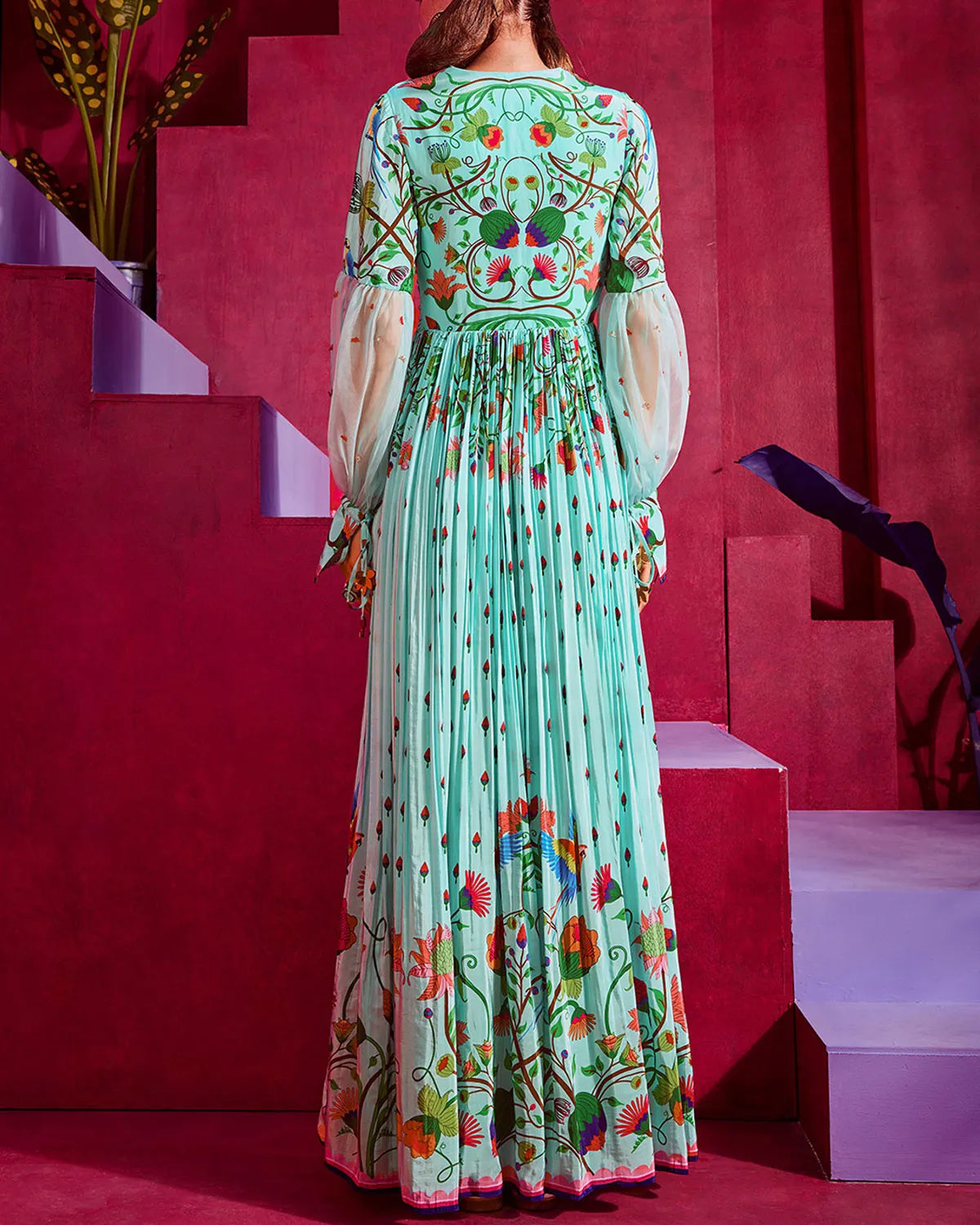 Embroidered Maxi Dress