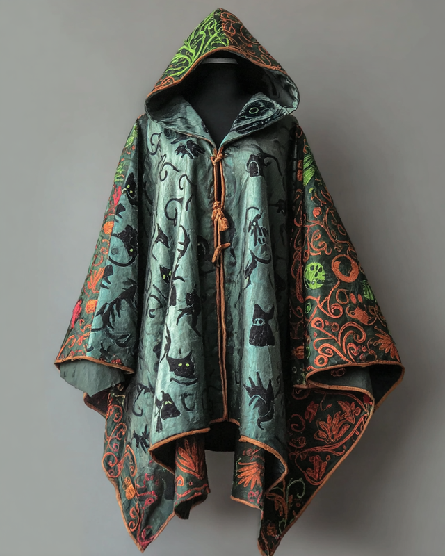 Halloween Cosplay Halloween Wizard Cape Coat 0553