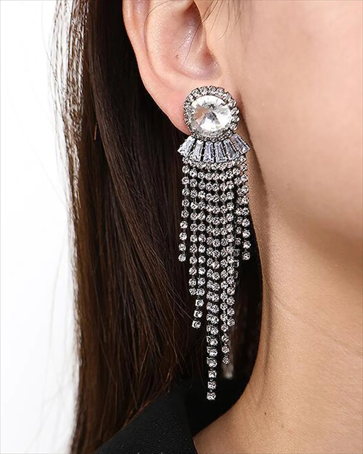 Fringe Party Drop Earrings
