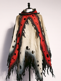 Men's Halloween autumn and winter hooded cloak jacket abea
