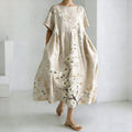 Women's Japanese-style Floral Print Casual Dress