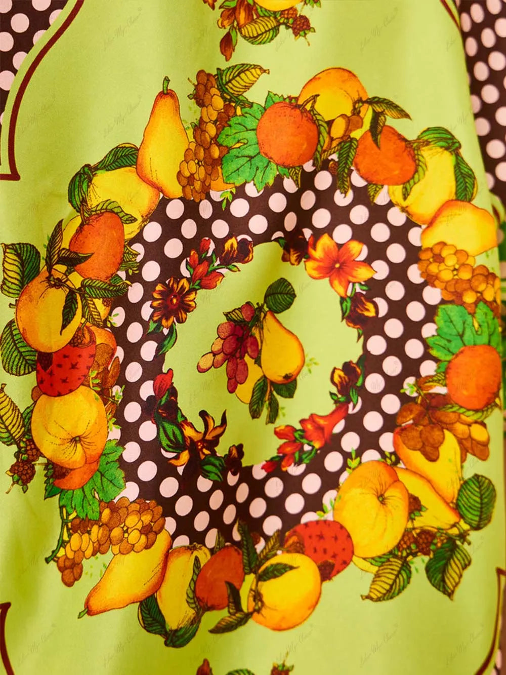 Multicolor Print Lemon Pants