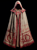 Men's Halloween themed hooded cape 3d34