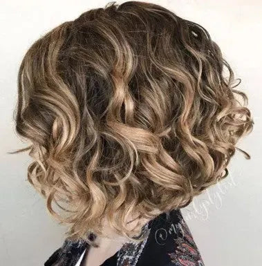 Hot Sale Curly Hair Toppers for Women with Thinning Hair-Cover Grays, Boost Volume