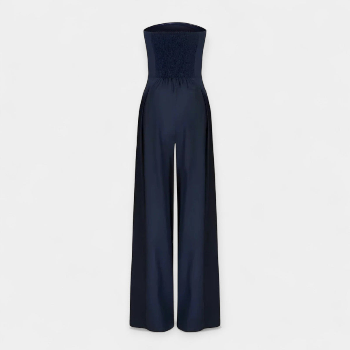 Strapless Jumpsuit with Corset
