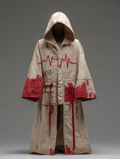 Men's Halloween themed hooded cape bff2