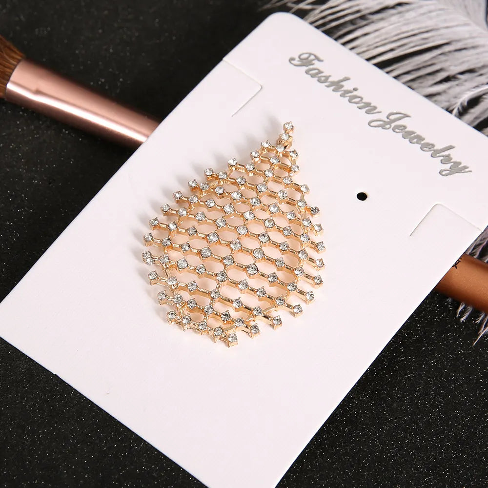 Water Drops Diamond Single Earrings