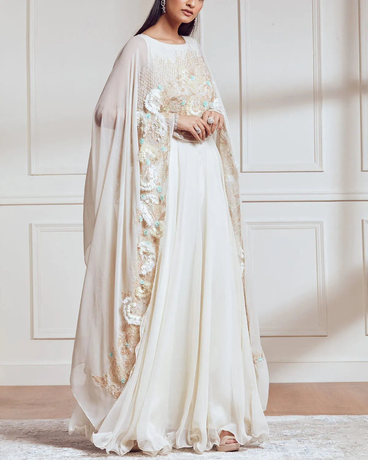 Light Lemon Kaftan Dress