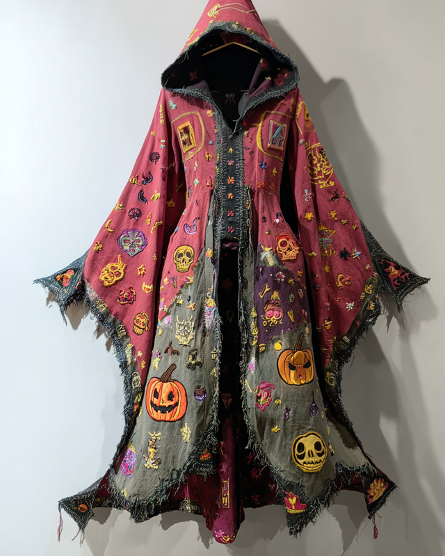 Halloween Cosplay Halloween Wizard Cape Coat 23a8