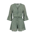 Florenza – Floral Lace V-Neck Romper
