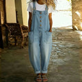 Denim Overalls for Women | Soft Cotton Adjustable Strap Overalls
