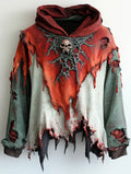 Men's autumn and winter Halloween theme fashion hooded sweatshirt 9763