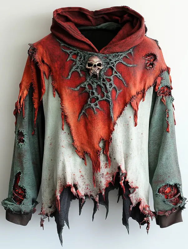 Men's autumn and winter Halloween theme fashion hooded sweatshirt 9763