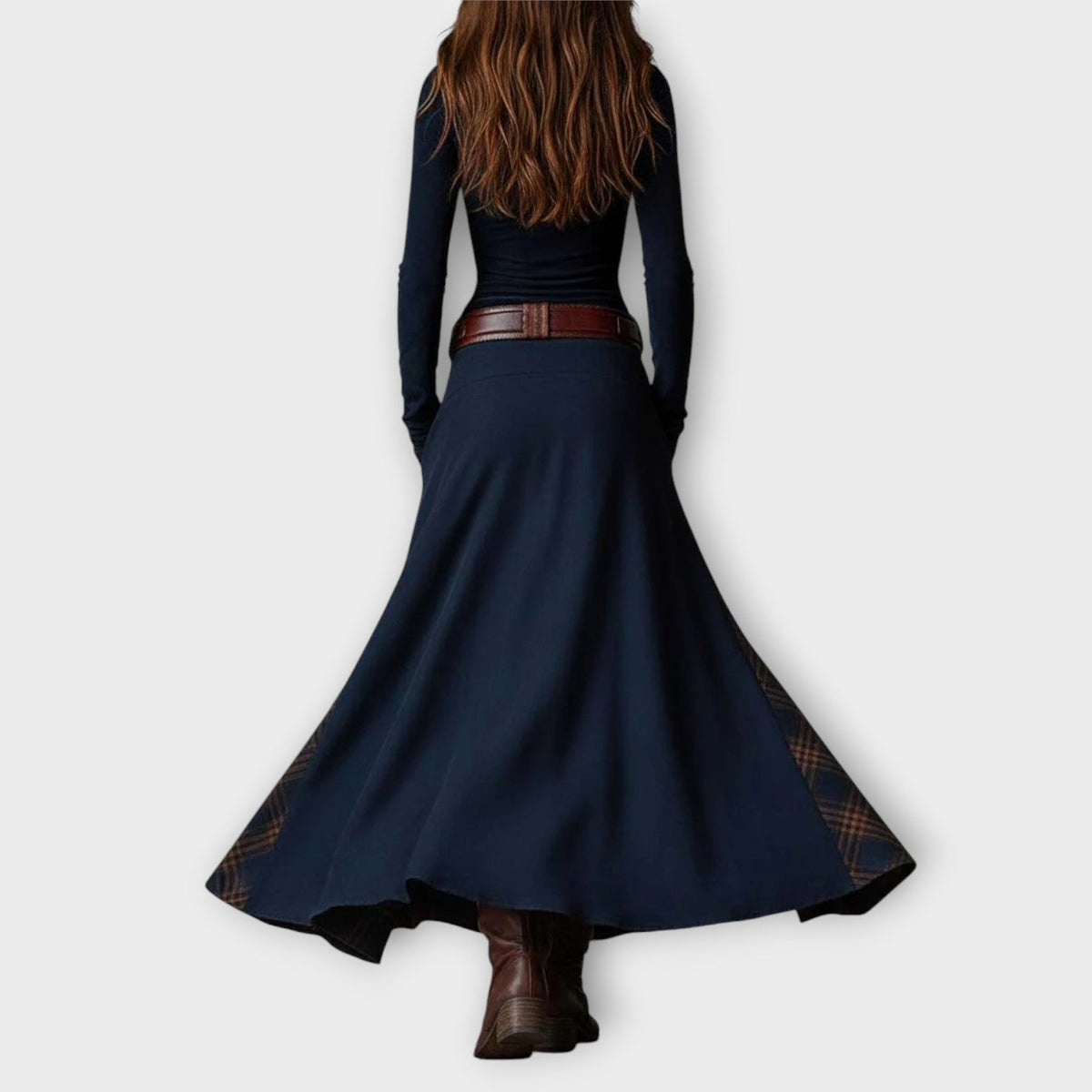 Vintage Tailored Maxi Dress