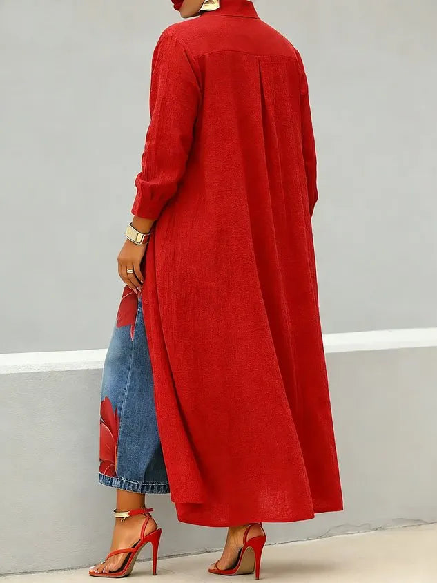 Casual Zipper Loose Bloomers Ankle Pants O-Line Daily Trousers