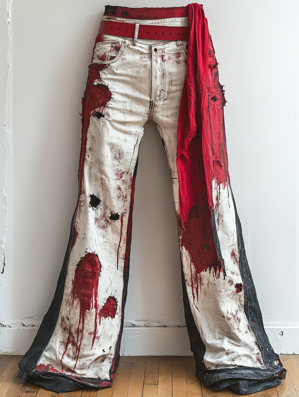 Halloween exaggerated design pants 9f0c