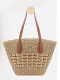Women's Versatile Hand-woven Shoulder Handbag MDA0427H4T