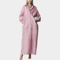 ButtonâDown Maxi Shirt Dress
