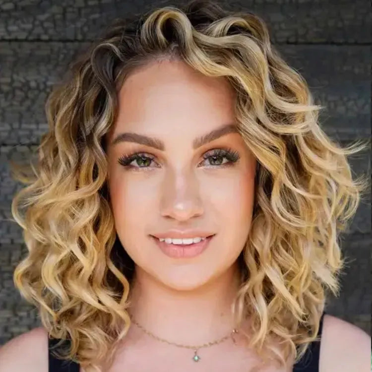 Hot Sale Curly Hair Toppers for Women with Thinning Hair-Cover Grays, Boost Volume