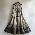 Viking Life Of Tree Celti Art Linen Tank Dress