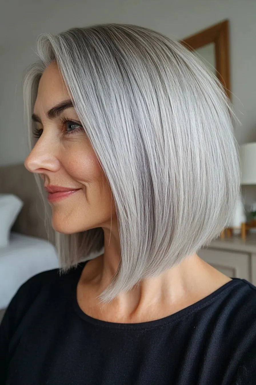 Straight Hair Topper for Crown Thinning  ̈C Natural Coverage at the Crown