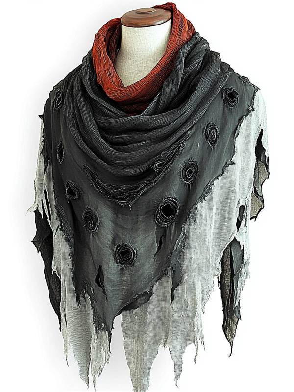 Men's Halloween autumn and winter hooded cloak ea18