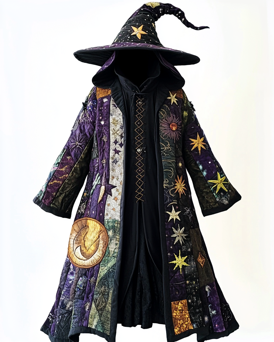 The moon and The stars long wizard cape 0b30