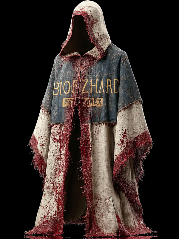 Men's Halloween themed hooded cape db8d