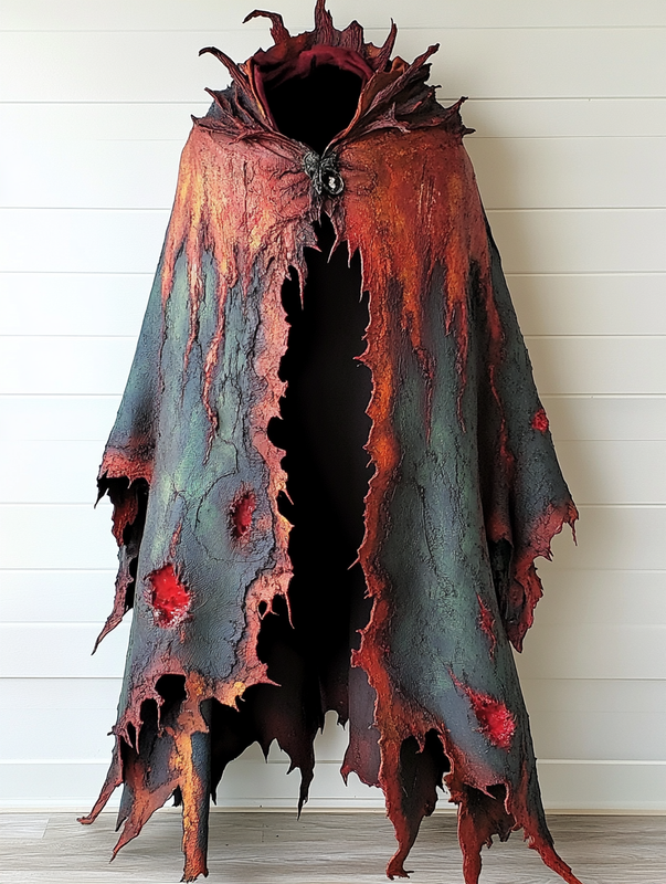 Halloween exaggerated design cape 4b2a
