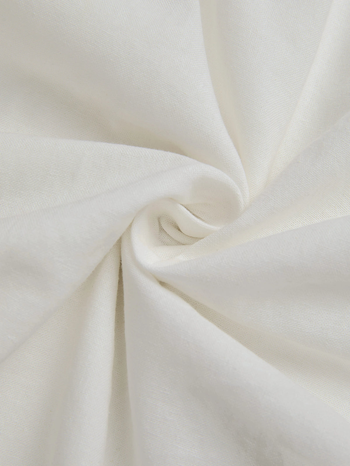 Cotton Shirt, Short Sleeves, Lapel Collar, Button Design, French Vintage, White