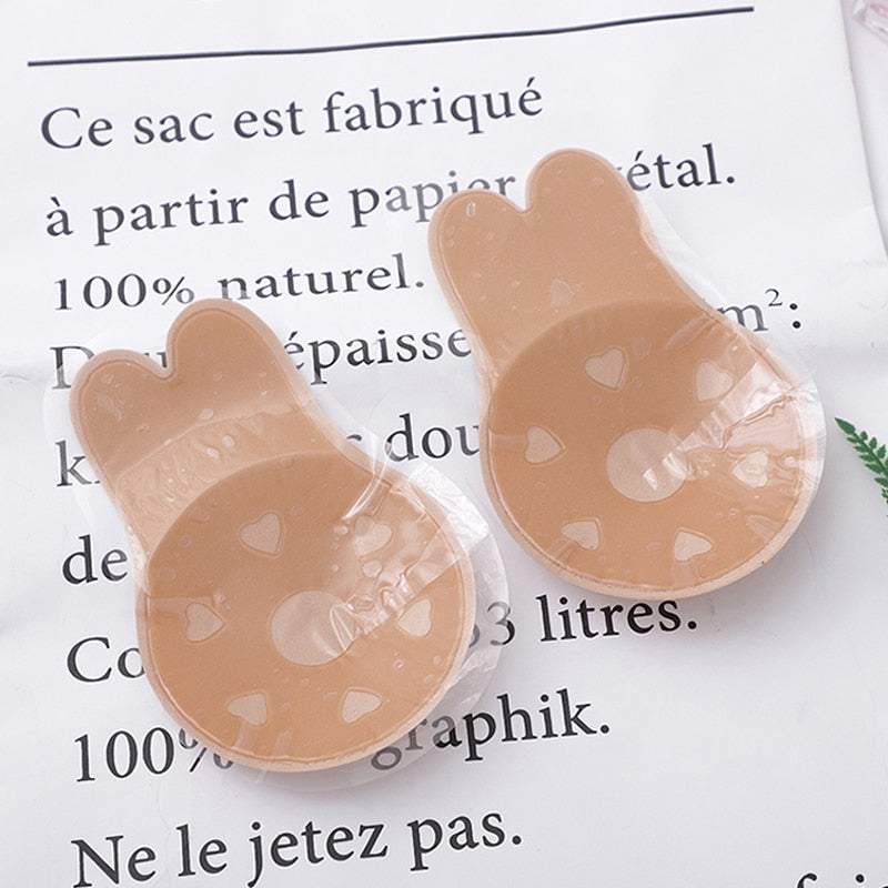 Push Up Bras For Women Adhesive Wireless Bralette Silicone Breast