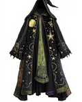 The moon and The stars long wizard cape a9fe