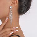 Evening Rhinestone Earrings