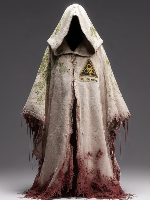 Men's Halloween themed hooded cape 4c9c